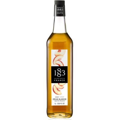 1883 Maison Routin Maison Routin 1883 Sirup Weißer Pfirsich 1 Liter 1883 Maison Routin Maison Routin 1883 Sirup Weißer Pfirsich 1 Liter