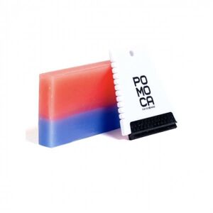 Pomoca Bicolor Wax - Unisex - Red - Blue - One Size