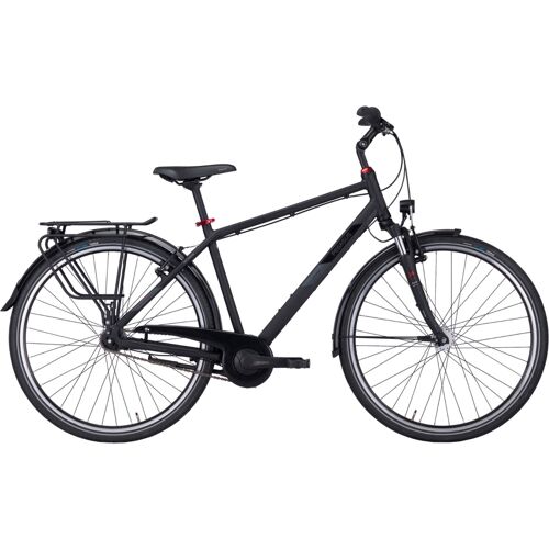 Citybikes Pegasus Solero SL7 Herren schwarz (Rahmenhöhe: 60 cm Körpergrösse ab 190 cm)