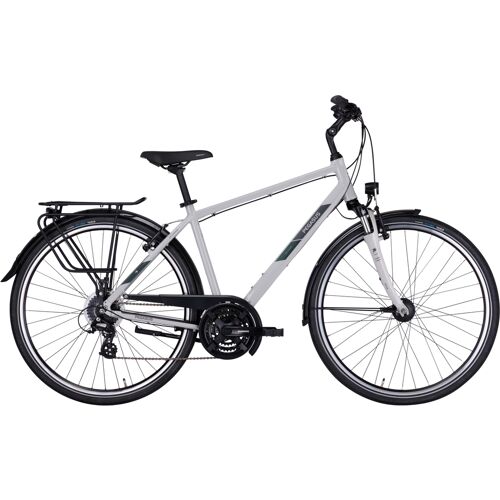 Trekkingbikes Pegasus Solero SL 24 Herren hellgrau (Rahmenhöhe: 50 cm Körpergrösse 160 - 170 cm)
