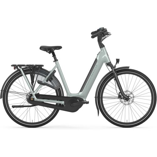 Damen E-Bike Gazelle Grenoble C8 Light Olive . 2026 (Rahmenhöhe: 49 cm Körpergröße 155 - 165 cm)