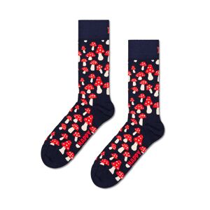 Happy Socks Socken mit Fliegenpilz-Motiv - Marine - Size: 46