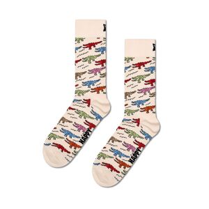 Happy Socks Socken mit Krokodil-Motiven - Offwhite - Size: 46