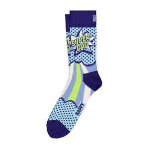 Happy Socks Socken mit Comic-Print - Hellblau - Size: 46