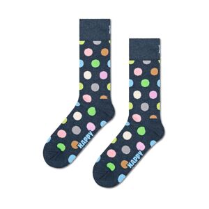 Happy Socks Strümpfe mit farbigen Punkten - Marine - Size: 46
