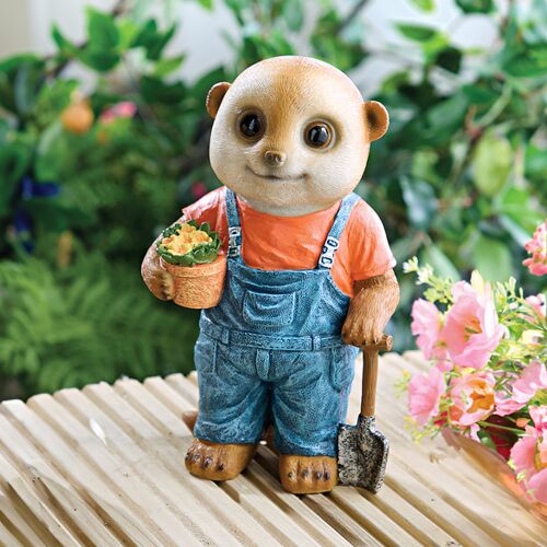 Dekofigur Erdmännchen-Gärtner "Lutz" Gainsborough