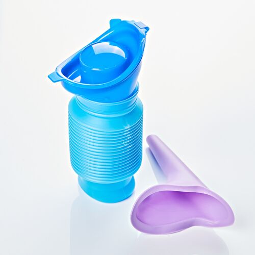 3Pagen Teleskop Notfall-Urinal, blau