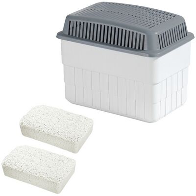 WENKO Raumentfeuchter weiß - 2x 1,0 kg für Raumkontrolle WENKO Raumentfeuchter weiß - 2x 1,0 kg für Raumkontrolle
