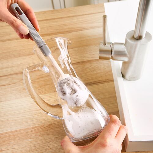 3Pagen Ausziehbare Spülbürste mit Teleskopstiel