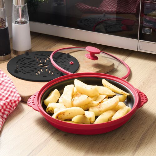 Basilico Mikrowellen-Multikocher "MicroChef" 3-in-1