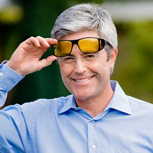 3Pagen Nachtfahrbrille für Herren