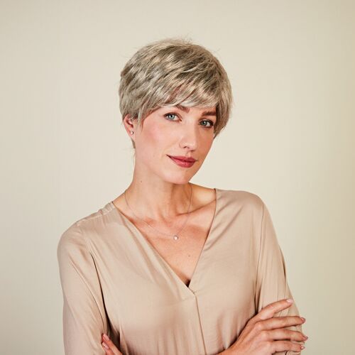 3Pagen Naturell Perücke "Tilda" grau