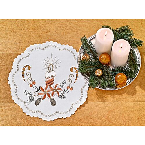 3Pagen Weihnachtsdeckchen, Ø 30 cm