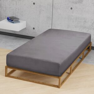 Castell Feinjersey-Spannbetttuch silber/grau, 1x 90x190 cm - 100x200 cm Castell Feinjersey-Spannbetttuch silber/grau, 1x 90x190 cm - 100x200 cm