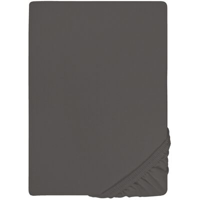 Biberna Conny Jersey Elastan Spannbettlaken - Hoch & Lang - Dunkelgrau Biberna Conny Jersey Elastan Spannbettlaken - Hoch & Lang - Dunkelgrau
