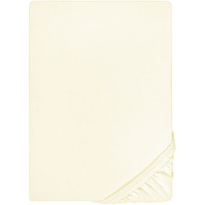 biberna Conny Spannbettlaken - Jersey-Elasthan, 180-200x200-220cm, perlmuttfarben biberna Conny Spannbettlaken - Jersey-Elasthan, 180-200x200-220cm, perlmuttfarben