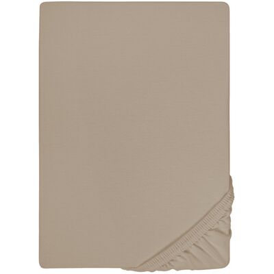 Biberna Samy Blau Jersey Spannbettlaken - Bettlaken, 180-200x200-220cm Biberna Samy Blau Jersey Spannbettlaken - Bettlaken, 180-200x200-220cm