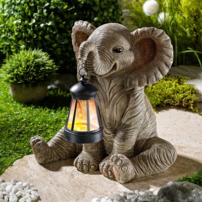Dekofigur Elefant mit Solar-Laterne Gainsborough Dekofigur Elefant mit Solar-Laterne Gainsborough