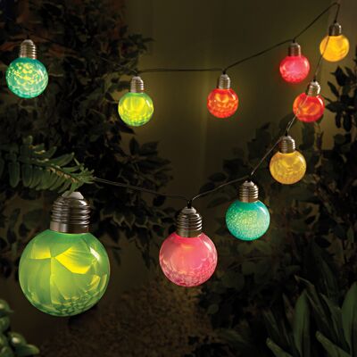 Solar-Lichterkette "Pastell" 10-tlg. Gainsborough Solar-Lichterkette "Pastell" 10-tlg. Gainsborough