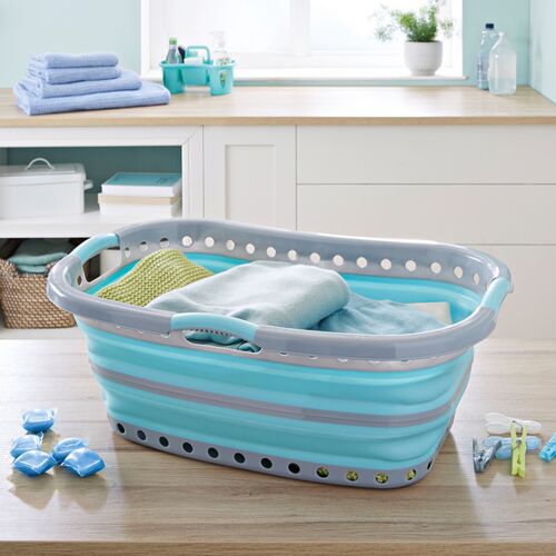 3Pagen Ergonomischer Wäschekorb faltbar