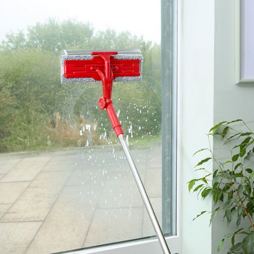 Universal-Reinigungsset mit Teleskopstange, 5-tlg. Clarsen