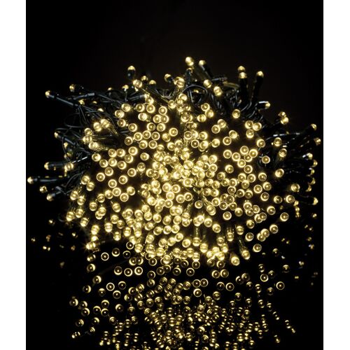 Solar-Lichterkette mit 100 LEDs warm-weiß Gainsborough