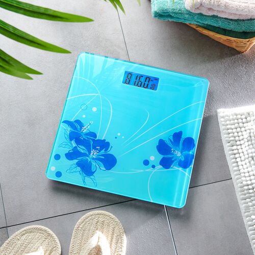 3Pagen Personenwaage "Blüten" mit LCD-Display