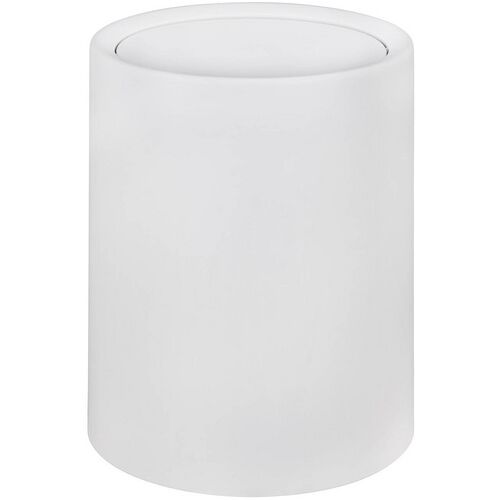 WENKO Schwingdeckeleimer Mod. Atri Weiß, Fassungsvermögen: 6 Liter