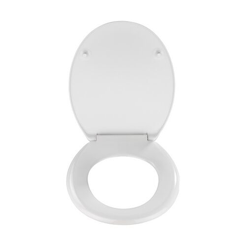WENKO WC-Sitz Vigone Weiß, aus antibakteriellem Duroplast