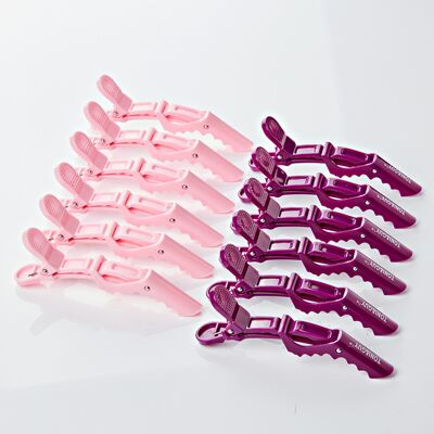 Haar-Styling Alligator-Klammern 10 Stk. Java Haar-Styling Alligator-Klammern 10 Stk. Java