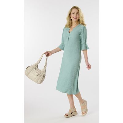 Amelie di Santi Kleid "Clara" salbei bügelfrei Amelie di Santi Kleid "Clara" salbei bügelfrei