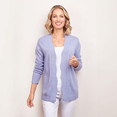 3Pagen Strick-Cardigan Wilma violett 3Pagen Strick-Cardigan Wilma violett