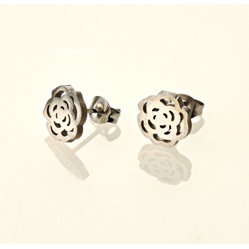 3Pagen Ohrstecker "Rose" nickelfrei