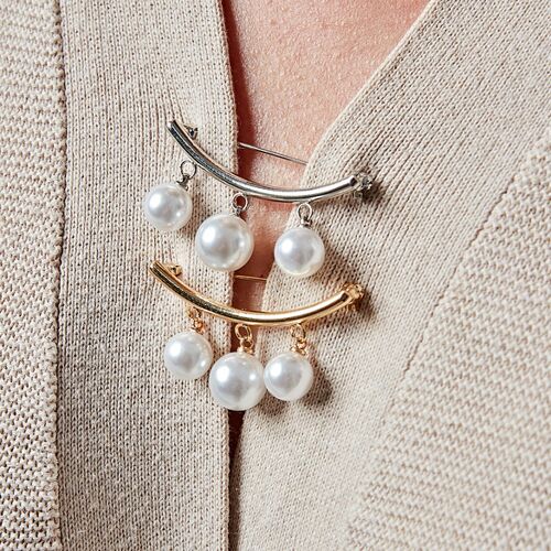 3Pagen Schmuck-Verschluss Perlen 2er-Set