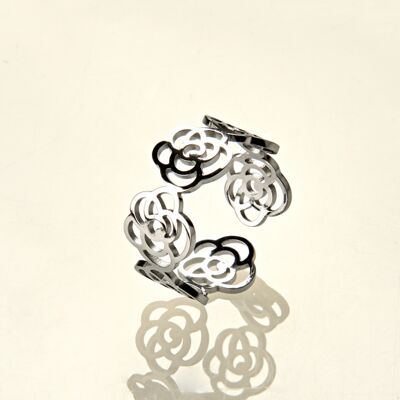 3Pagen Ring "Rose" nickelfrei 3Pagen Ring "Rose" nickelfrei