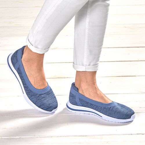 3Pagen Ballerina "Sporty" blau