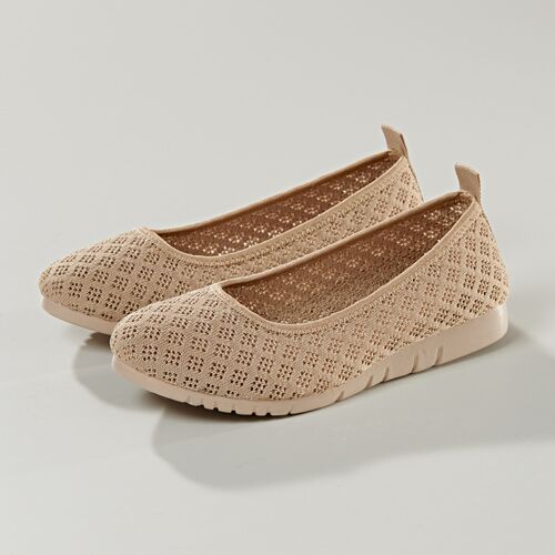 3Pagen Ballerina "Wenny" sand Amélie di Santi