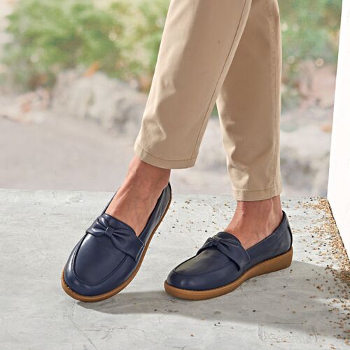 3Pagen Mokassin "Penny" dunkelblau