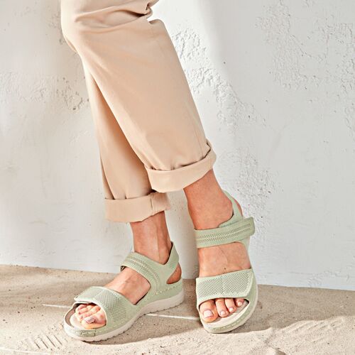 3Pagen Sandale „Tami" salbei