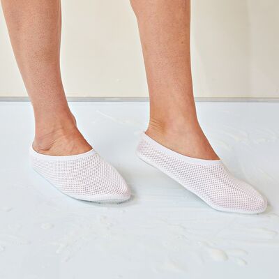 3Pagen Anti-Rutsch Dusch-Schuhe weiß 3Pagen Anti-Rutsch Dusch-Schuhe weiß