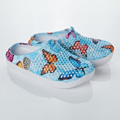 3Pagen Clog „Schmetterlinge” blau 3Pagen Clog „Schmetterlinge” blau
