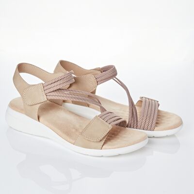 3Pagen Massage-Sandale "Gina" beige 3Pagen Massage-Sandale "Gina" beige
