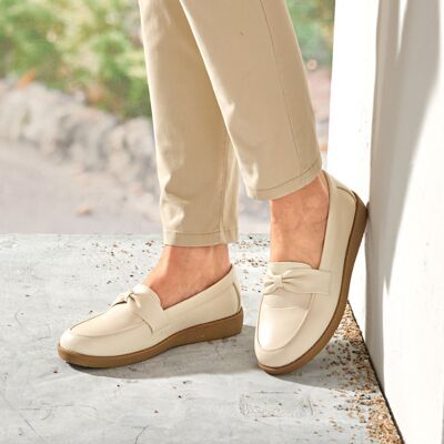3Pagen Mokassin "Penny" beige 3Pagen Mokassin "Penny" beige