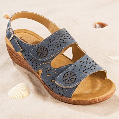 3Pagen Sandalette "Katy" blau 3Pagen Sandalette "Katy" blau