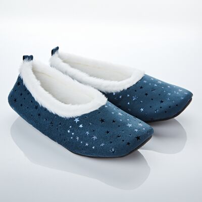 3Pagen Slipper „Isabelle“ blau 3Pagen Slipper „Isabelle“ blau