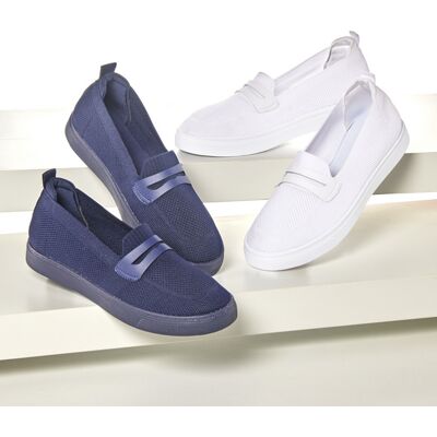 3Pagen Slipper "Vanessa" navy 3Pagen Slipper "Vanessa" navy