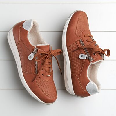 3Pagen Sneaker "Tanja" cognac 3Pagen Sneaker "Tanja" cognac