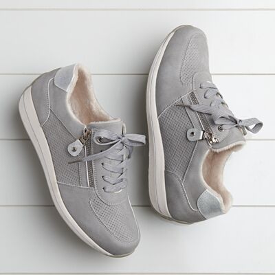 3Pagen Sneaker "Tanja" grau 3Pagen Sneaker "Tanja" grau