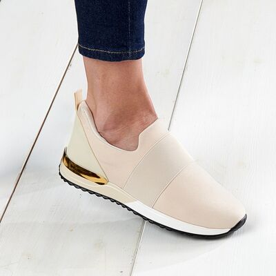 3Pagen Soft-Slipper "Charlotte" beige 3Pagen Soft-Slipper "Charlotte" beige