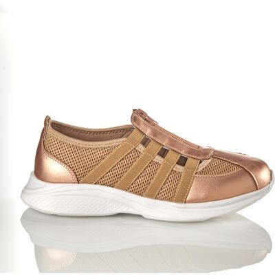 Amelie di Santi Sommer-Sneaker "Sunny" gold-metallic Amelie di Santi Sommer-Sneaker "Sunny" gold-metallic